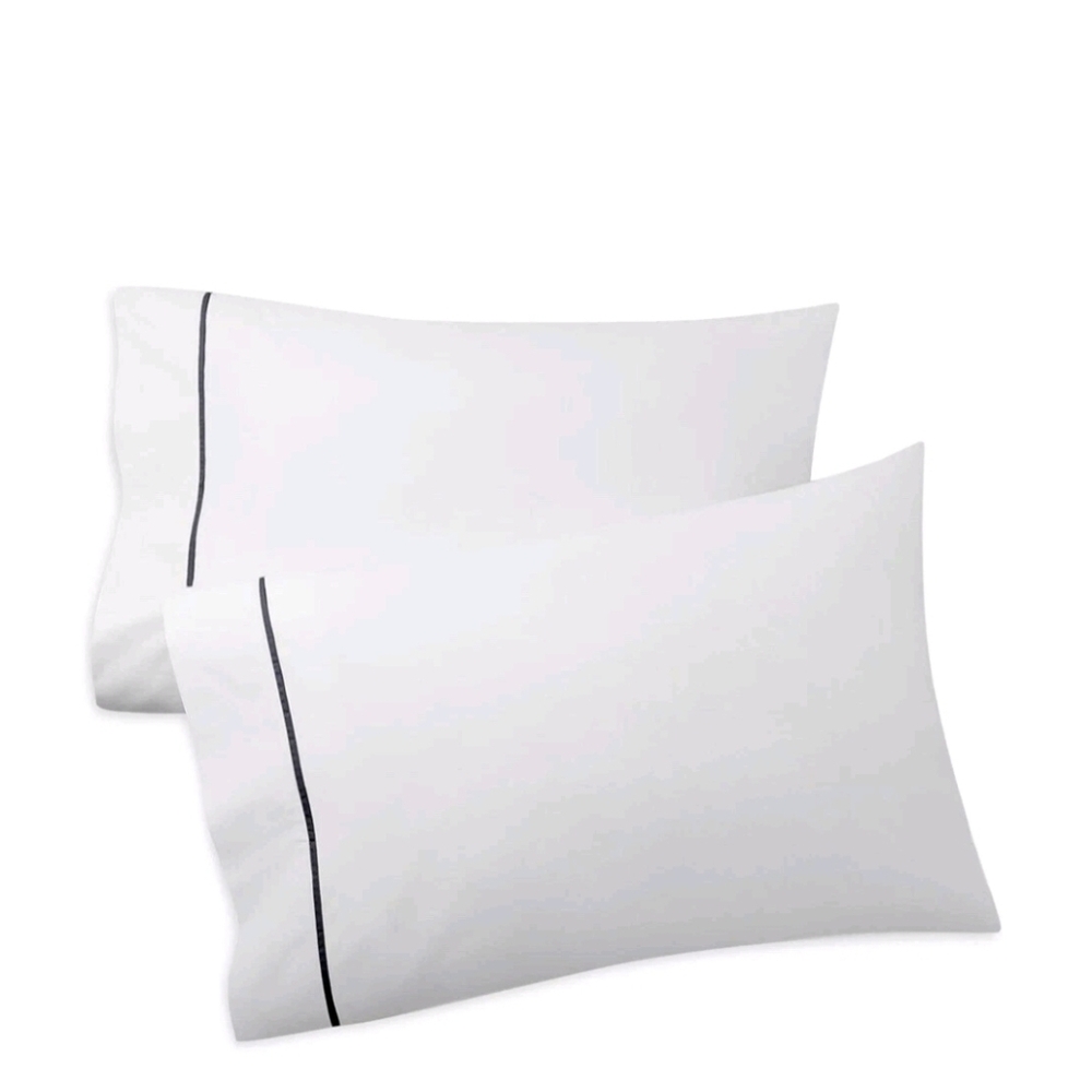 Ralph Lauren 2 King Size Pillowcases In Loft Gray NWT